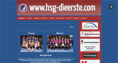 Desktop Screenshot of hsg-dieerste.com